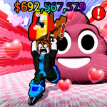 [💖]💩Escape poop for brainrots on roller skate!🏃