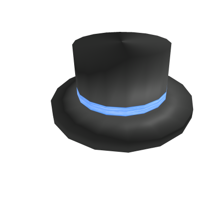Blue Banded Top Hat
