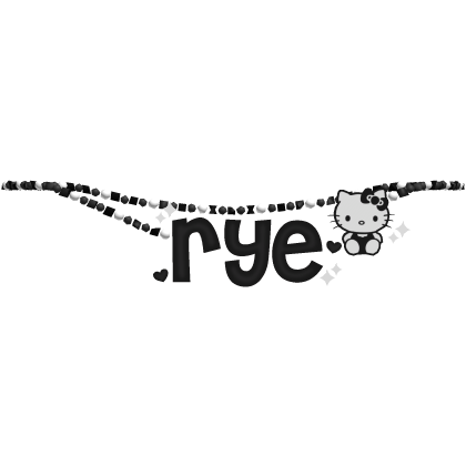 𝜗𝜚 🌸 ｡ rye necklace . ˚ ♡