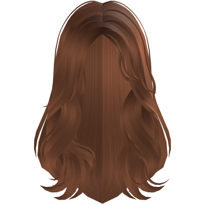 Long Voluminous Layered Hair (Ginger)