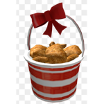 The Chicken Nugget IN A Basket Anda DA Little Pota