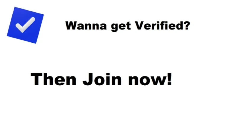 Join To Be Verified. screenshot 1