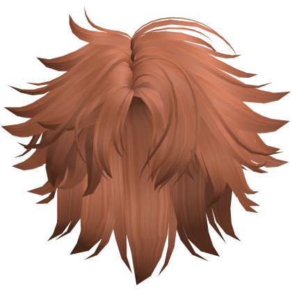 Middle Part Anime Boy Hair (Ginger) Roblox item