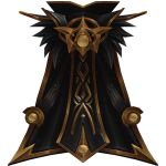 [PBR] Black and Gold Champion's Cape