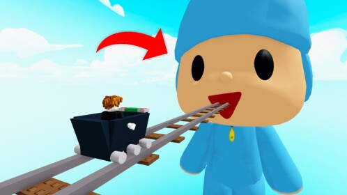 Xe Đẩy Vào Pocoyo