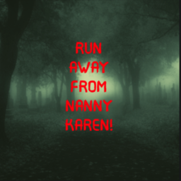 RUN FROM KAREN NANNY!
