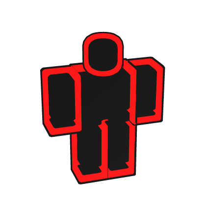 (1.0) Red Black Double Outline Full Avatar thumbnail