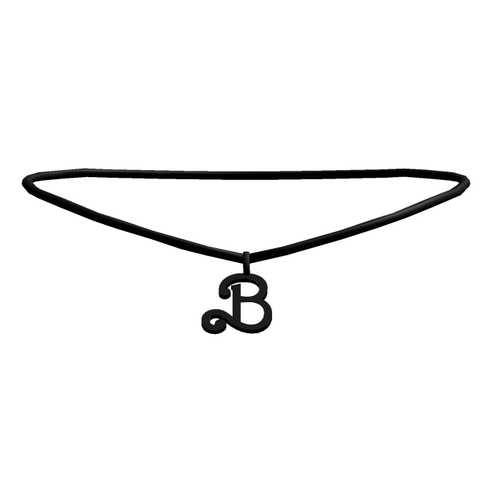 ꒰3.0꒱ BB initial necklace: B