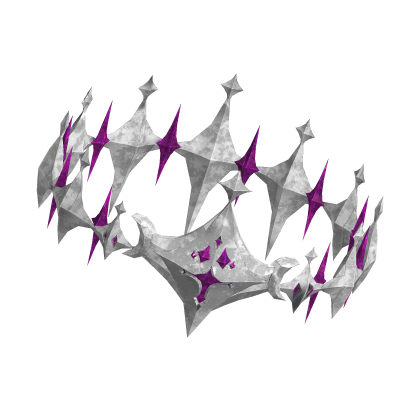 Silver + Pink Royal Crown Roblox item