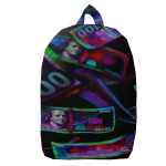 Money Graffiti Glitch Backpack