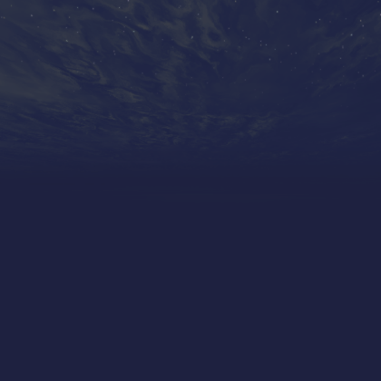 Cloudy Blue Night Sky
