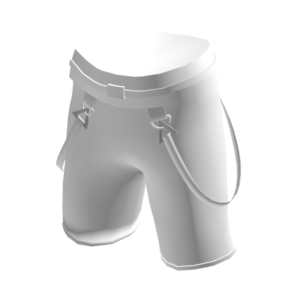 ❄ White Emo Shorts thumbnail
