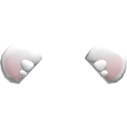 bijou white cutecore hamster ears