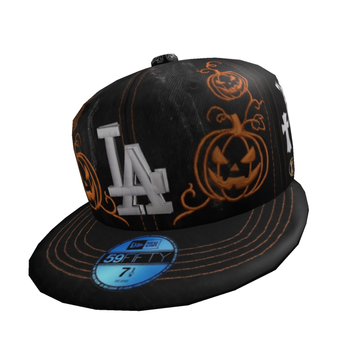 Halloween Tilted Fitted Hat