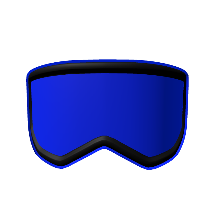 Blue Ski Mask