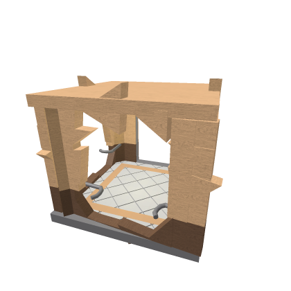 the normal elevator but broken