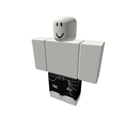Y2k Emo Chain Pants Vamp vintage Aesthetic 80% OFF – Roblox