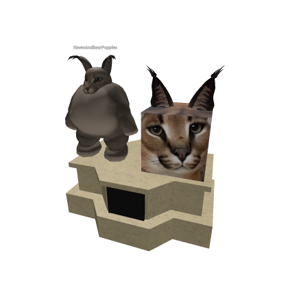 FloppaLand Statue