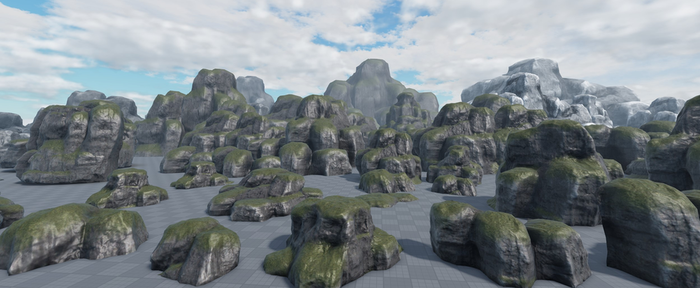 Custom Rocks Roblox Asset Pack preview 3