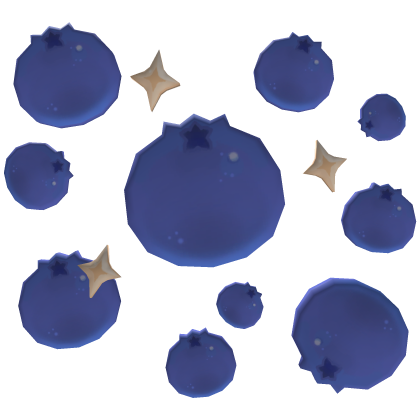 Cute Scattered Blue Blueberries Roblox item