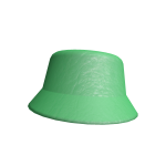 Emerald Leather Bucket Hat