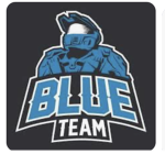 Blue team group fun