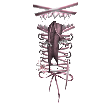 Pink Creepycore Back Monster Stitches