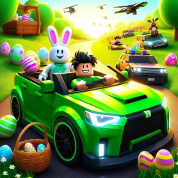 🥚(EASTER UPD)🥚 Obby But Change The Car per level