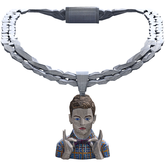 Iced Out Sheldon Cooper Chain 1.0