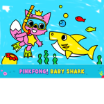 Baby sharks the poopise
