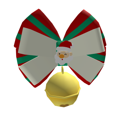 Roblox Item Santa Claus Bow