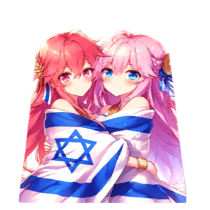 Isreal Waifus Cape Roblox item