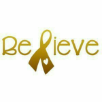 Childhood cancer awareness group.