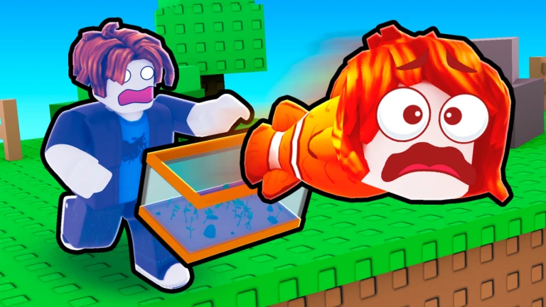 Carry an Aquarium 🐟 [2 Player Obby]