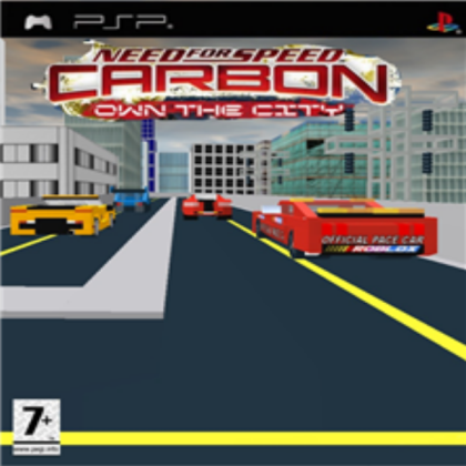 Need for sped carbon own the city PSP Game Roblox decal