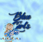 Blue Girls [Cheerleader]