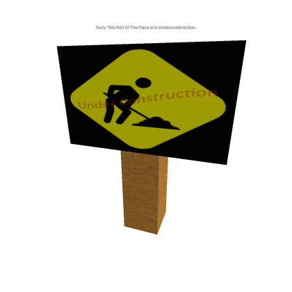 Underconstruction Sign