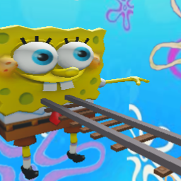 cart ride into spongebob for admin!
