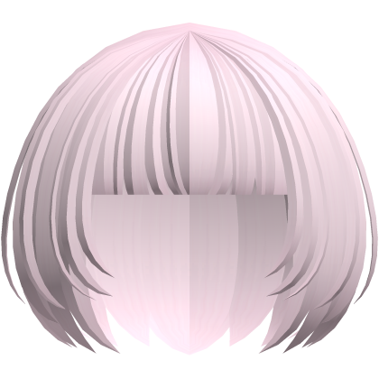 ʚ♡ wispy moe anime doll short hair baby pink Roblox item