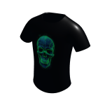 Radioactive Glow Skull T-Shirt