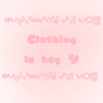 Clothing is key シ