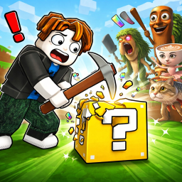 Break Lucky Blocks for Brainrot!