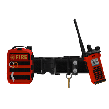 BLF™ Fire Dept Pouch Realistic Belt [1.0] Roblox item