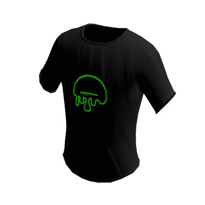 Black Builder_Boy T-Shirt With Neon Green Logo thumbnail