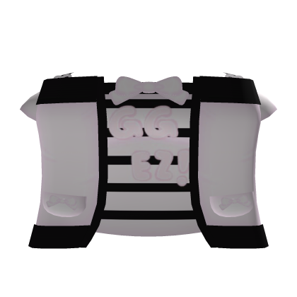 ggezpinktopblackstripeblackstrapwjacket
