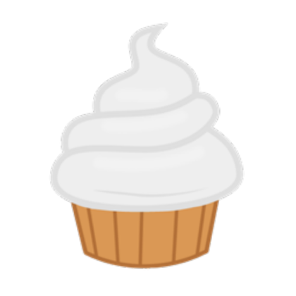 Cupcake- White Roblox decal