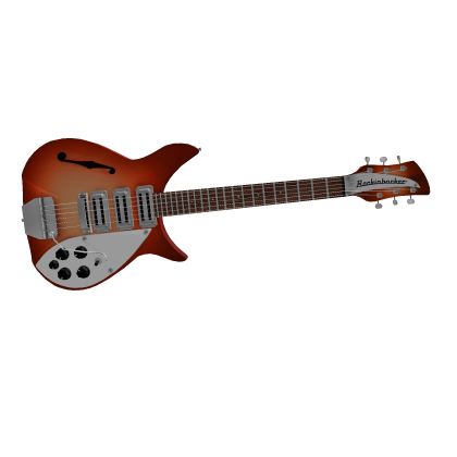 John's 60s 'Rockinbacker' Fireglo 325 Guitar