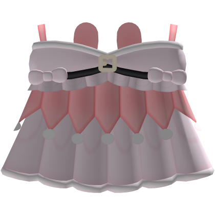 cute christmas bunny elf dress red Roblox item