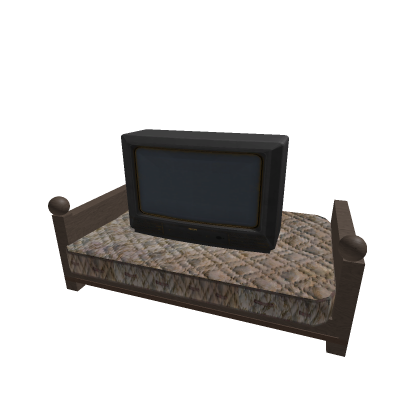 Bed without mattress