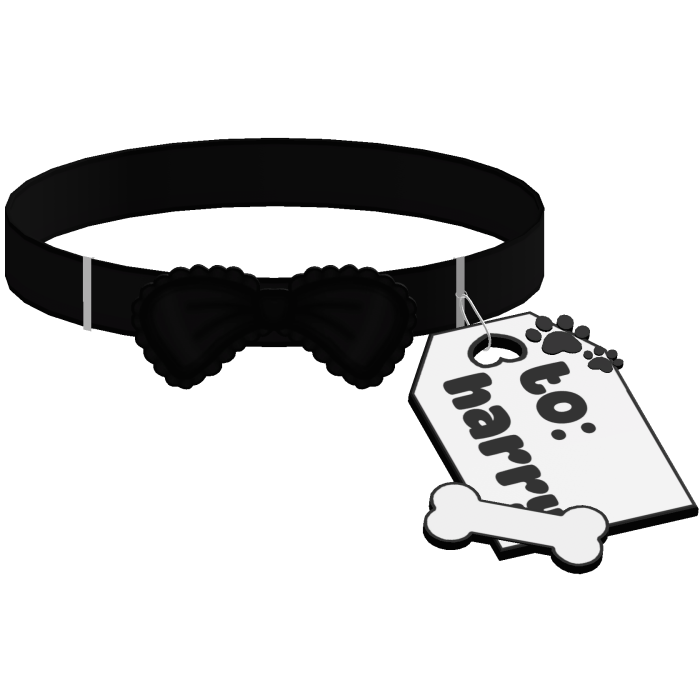 dashy gift tag collar 3.0